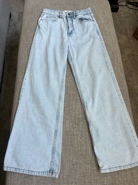 Cotton On Long Wide Leg Womens Jeans